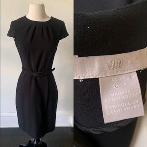 H&M Black Sheath Dress